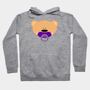 Teddy bear with Soother Hoodie